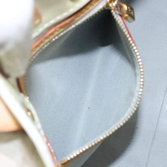 LOUIS VUITTON Monogram Vernis Reade PM Hand Bag Perle M91336 LV Auth 142816 - Picture 13 of 16